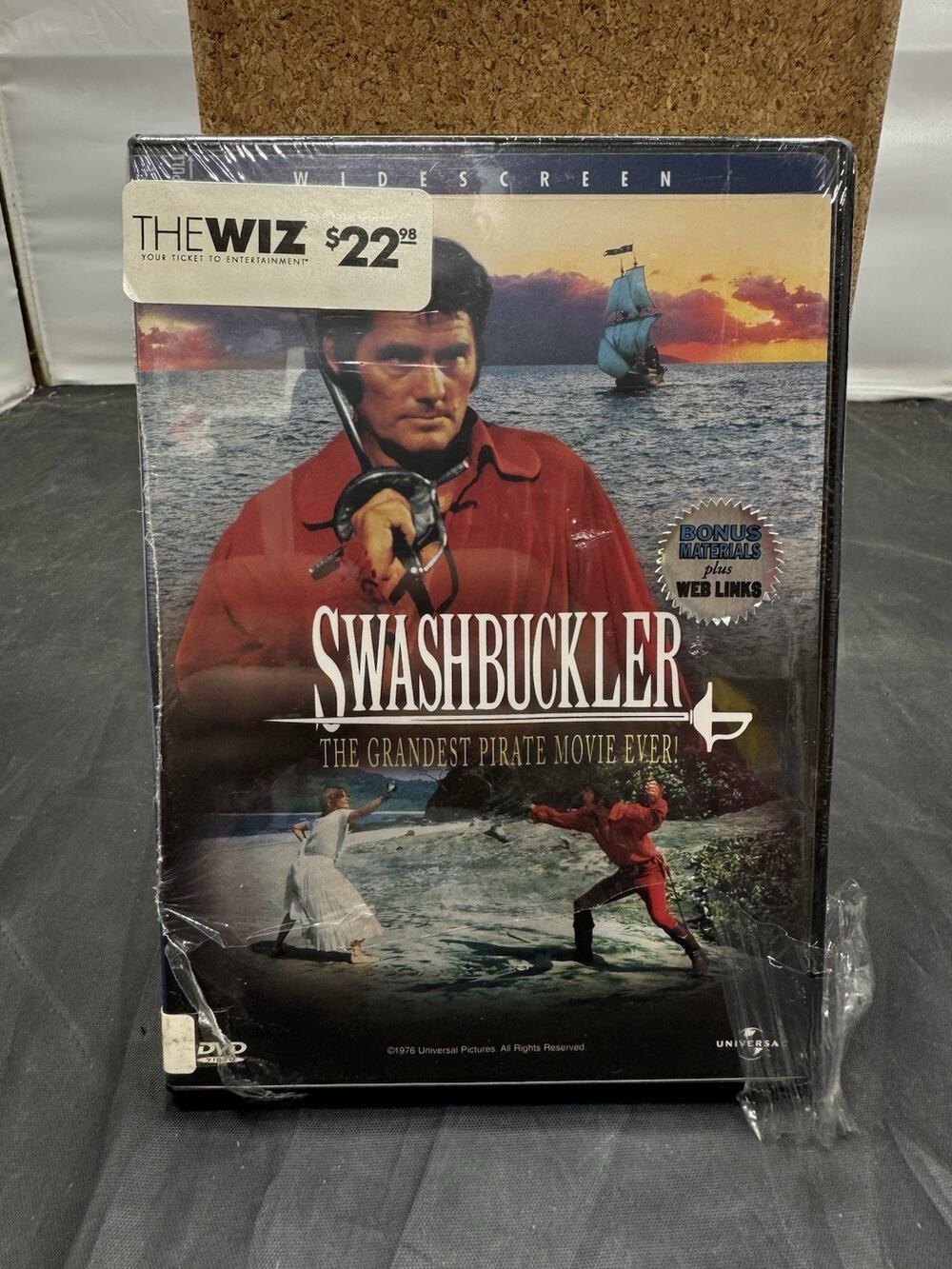Swashbuckler DVD 1976 Pirate Movie Robert Shaw James Earl Jones New OOP Rare